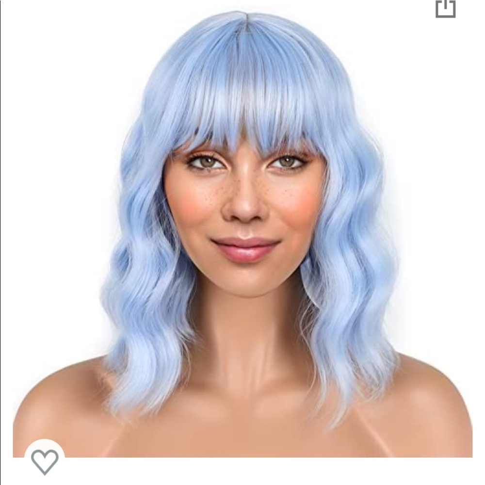 Dusty Blue Wig!
